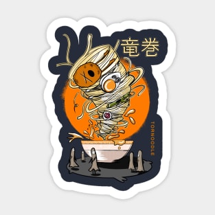 Tornoodle Attack Sticker